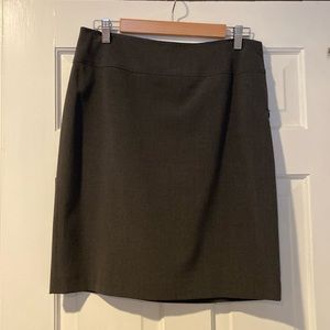 Grey pencil skirt.  Elie Tahari